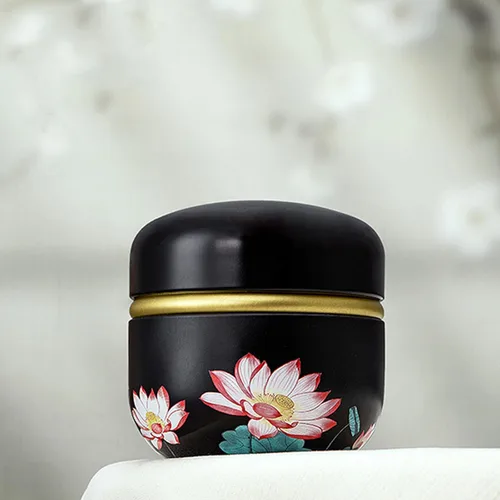 Miniatura 7 de Polvo Corporal y Aplicador de Polvo para Polvo de Aspersión, Polvo para Mujeres y Estuche de Polvo para Baño y Viaje (Lótus)