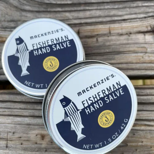 Miniatura 7 de MacKenzie's Fisherman Hand Salve - Día del Padre - Regalos para hombres - Regalos para pescadores - Apto para viajes - Todo natural - Reparación