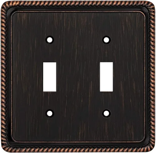 Miniatura 40 de Henne Bery Placa Decorativa de Pared con Borde de Cuerda Placa de Interruptor Cubierta de Tomacorriente