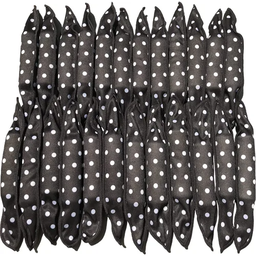 40 piezas de rulos suaves para dormir durante la noche, rulos para el pelo largo, rulos de almohada de esponja para peinado rizado