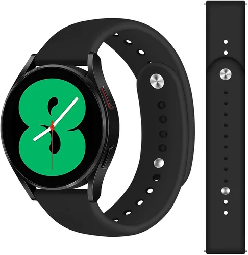 Miniatura 7 de Correa deportiva de 0.787 in para Samsung Galaxy Watch 6/5/5 Pro/4 de 1.575 in, 1.654 in, 1.732 in, 1.772 in, 1.811 in, 1.693 in, 1.850 in, Galaxy
