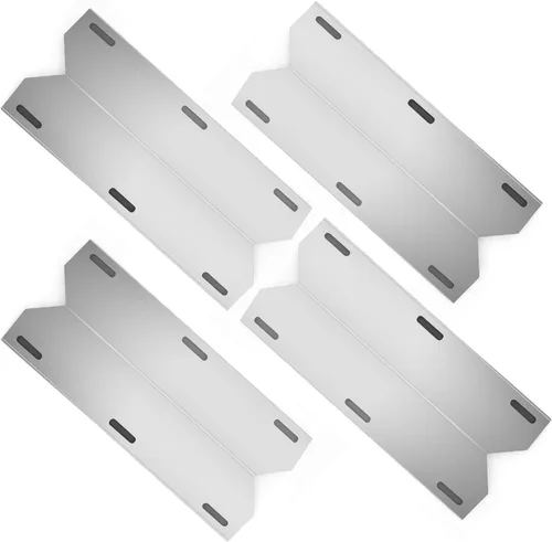 Hongso Placas de acero inoxidable de 17 3/4 pulgadas, protector térmico para parrilla Jenn Air 720-0337 730-0337 720-0062 720-0062-LP, Nexgrill