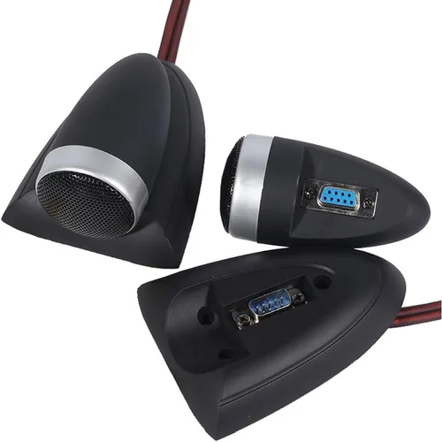 Miniatura 3 de Tweeter HiFi 4 ohmios 25-Core Altavoz de tono ultra alto DIY Tweeter externo agudos para cine en el hogar KTV Car (negro + plata)
