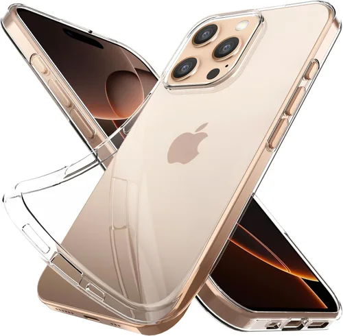 Miniatura 12 de Funda transparente para iPhone 14 Plus. Fundas protectoras de silicona TPU de plástico transparente para iPhone 14 Plus [agarre delgado y cómodo]