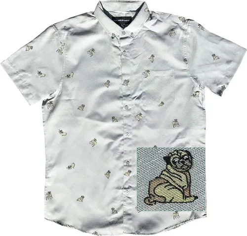 Miniatura 38 de Molokai Surf - Camisas hawaianas de manga corta con botones y corte ajustado