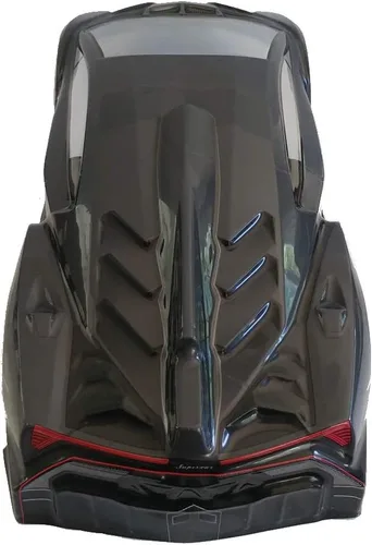 Miniatura 3 de Escala 1/10 RC Impreso Precut Drift Racing Touring Onroad Carrocería Coche Ancho 7.480 in (Gris)