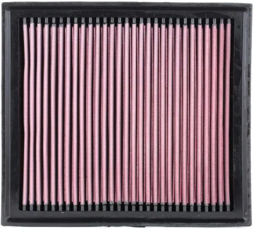 K&N Filtro de aire del motor: reutilizable, limpia cada 75,000 millas, lavable, Premium, Filtro de aire de repuesto para automóvil: compatible con