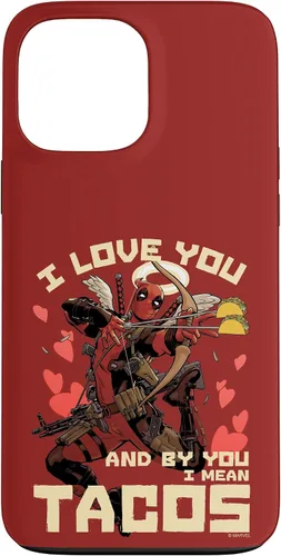 Miniatura 56 de Marvel Deadpool I Love You and by You I Mean Tacos - Carcasa para iPhone 17