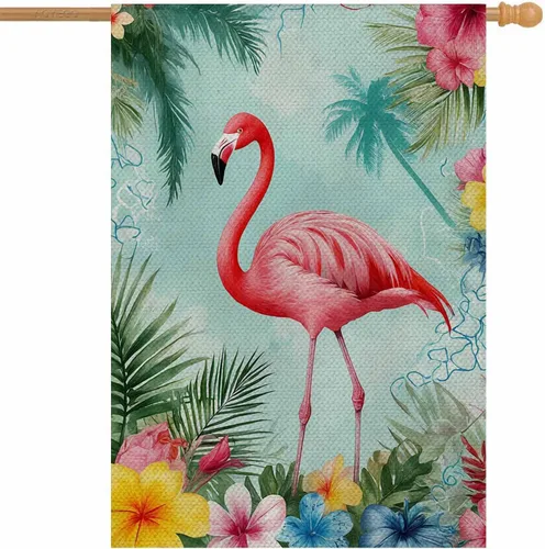 Miniatura 8 de AOYEGO Bandera vertical de bienvenida para casa de gato, arpillera de doble cara, gato negro con ojos amarillos, decoración de temporada al aire