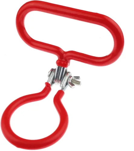 Miniatura 6 de Paquete de 1 correa Carboy Carrier Carboy con 1 asa Carboy, se adapta a Carboys de 3 a 6 galones (rojo)