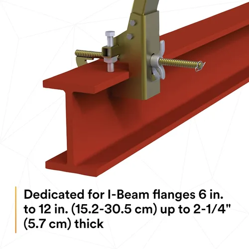 Miniatura 10 de 3M DBI-SALA Secura Span 7400450 Sistema Horizontal, Cable Galvanizado 50', Para Vigas en I, Se adapta a Bridas de Viga I de 6 en 12 pulgadas