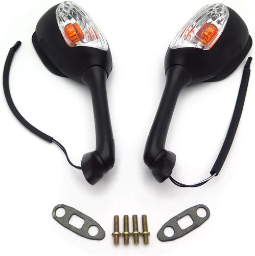 Miniatura 3 de Espejos direccionales SMT compatibles con Suzuki GSXR 1000 2005-2010 K5 K6 K7 K8 K9 carbono transparente (ZX) [B00RUEAZXQ]