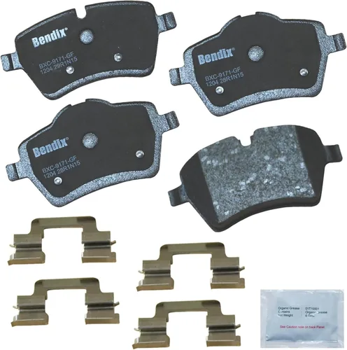 Miniatura 377 de Pastillas de freno delanteras cerámicas Bendix Priority1 CFC2302 para Hyundai Elantra 2021, Sonata 2022-2020, Kia K5 2023-2021