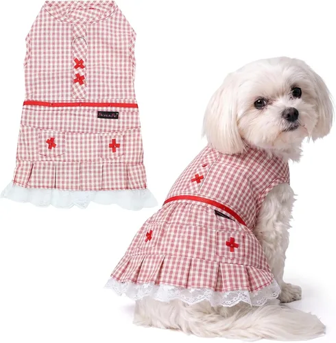 Miniatura 65 de Parisian Pet Chambray - Vestido para perro - Ligero sin mangas para perro, niña, talla XS Chambray en general