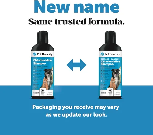 Miniatura 4 de Pet Honesty Chlorhexidine - Champú para aliviar la picazón de temporada para gatos y perros, para alergias, picazón, suplemento de piel y pelaje