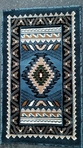 Miniatura 31 de Kingdom South West - Alfombra ovalada de nativos americanos, diseño bereber beige, D143 (3 pies x 4 pies 7 pulgadas, ovalada)
