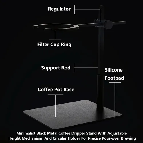 Miniatura 2 de Pour Over Coffee Station - Soporte para gotero de café de acero inoxidable