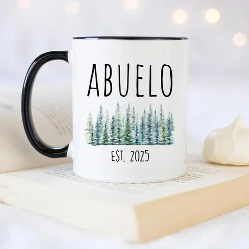 Miniatura 4 de YouNique Designs Taza de Abuelo en español, 11 onzas, Mejor Abuelo Del Mundo, Regalos Para Abuelo, Regalo Para Abuelo, El Mejor Abuelo Del Mundo