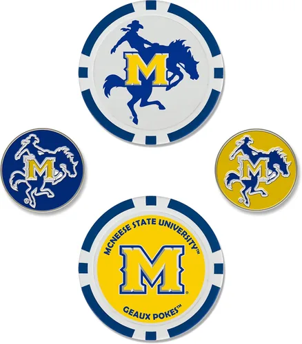 Miniatura 26 de Team Effort NCAA - Juego de marcadores de bolas unisex para adultos NCAA