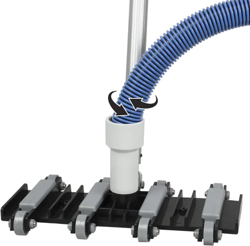 Miniatura 4 de Poolmaster Deluxe Manguera de aspiradora para piscina resistente a aplastamiento, con extremo giratorio, 1 1/2 pulgadas x 45 pies