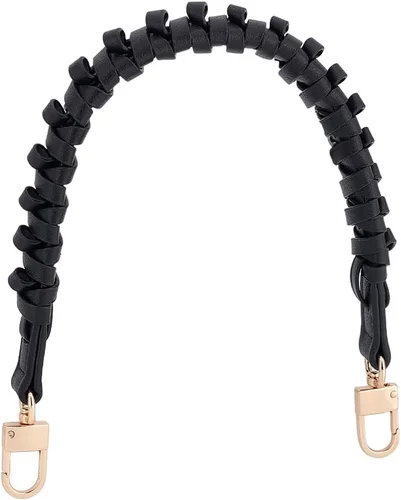 PH PandaHall 1 pieza 17 pulgadas trenzado imitación cuero asas de repuesto bolsos correas bolso bandolera correa con hebilla de langosta giratoria,