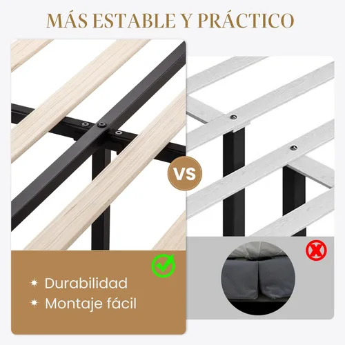 Miniatura 5 de SHA CERLIN Marco de cama de terciopelo tamaño completo con cabecera de respaldo alto con capitoné de canales verticales, cama de plataforma tapizada