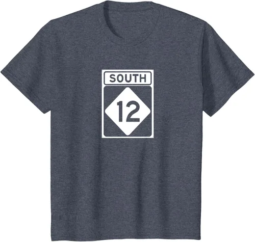 Miniatura 86 de Highway 12 South NC Outer Banks North Carolina Hwy - Camiseta, Negro, S