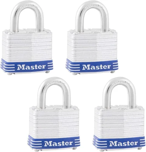 Miniatura 9 de Master Lock 3DLF- Candado de argolla larga, con 1-1/2 pulgadas. Argolla