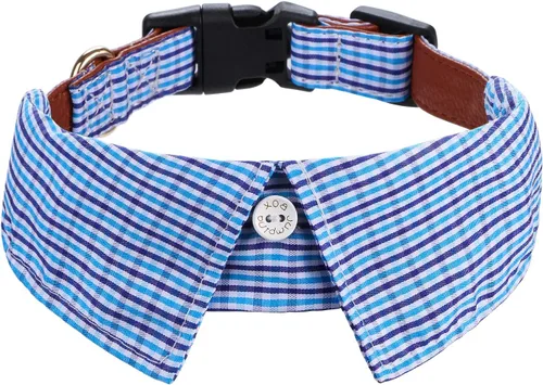 Miniatura 23 de Faleela Lindo Collar de Perro Navideño Suave para Niña con Lazo, Collar de Perro con Corbatín para Niño, Collar Ajustable Desmontable para Mascotas