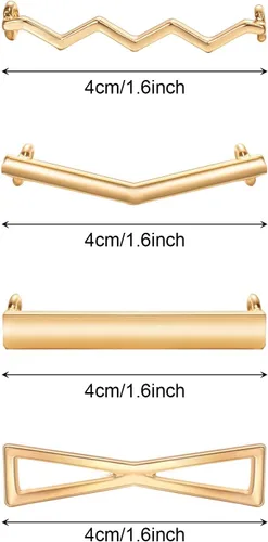 Miniatura 3 de Waydress 18 dijes de cordones para zapatos deportivos, para manualidades, joyas, decoración, clips, diamantes de imitación de perlas de imitación