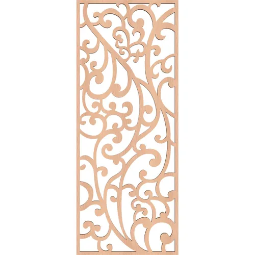 Miniatura 4 de Woodhaven - Paneles de pared decorativos de madera con calado, 9 3/8 pulgadas de ancho x 24 3/8 pulgadas de alto x 1/4 de alto, aliso