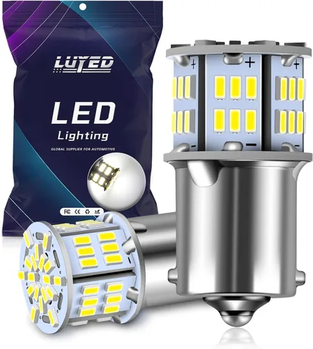 Miniatura 12 de 1156 Bombilla LED BA15S 7506 1003 1073 1141 Bombilla LED para Luces de Caravana RV Bombillas de Señal de Giro del Auto Luz de Freno Luz Corriente