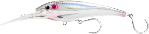 Miniatura 9 de Nomad Design DTX Minnow con sistema patentado Autotune - Acción de natación de pez cebo envejecido, BKK Diablo Caballa Rosa Caliente