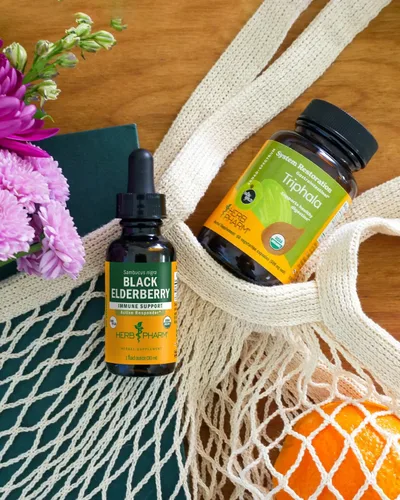 Miniatura 13 de Herb Pharm Cápsulas Triphala: USDA Organic Cleansing & Desintoxication Support & Digestive Health Support with Amla, Haritaki & Bibhitaki