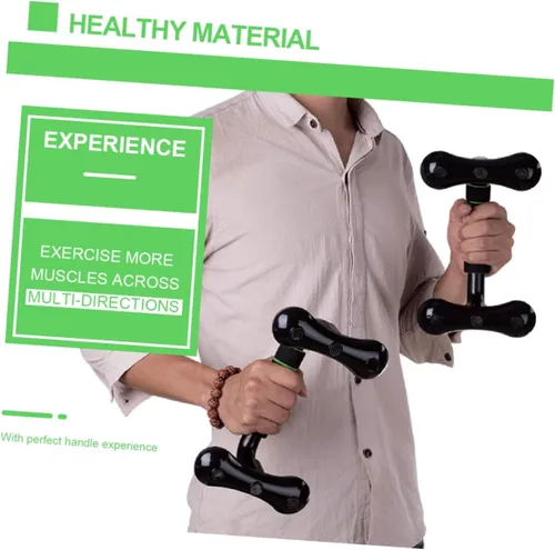 Miniatura 5 de Garneck Barras de flexión para hombre, resistentes soportes de flexión, marco portátil, mango antideslizante para entrenamiento de tríceps de pecho