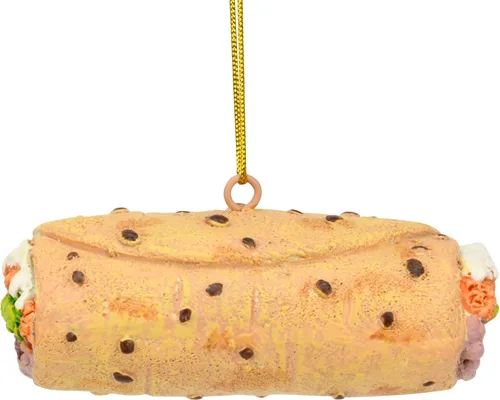 Miniatura 8 de Tree Buddees Burrito envuelto en papel de aluminio adorno navideño
