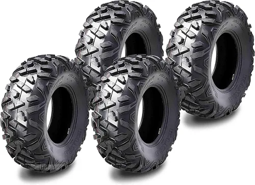 Miniatura 11 de WANDA Juego de 4 neumáticos ATV 19X7-8 delanteros y 18X9.5-8 traseros 4PR estilo Big Horn