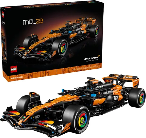 LEGO Technic McLaren MCL39 F1 - Juego de construcción de automóviles para adultos, decoración de habitación u oficina para hombres y mujeres, a