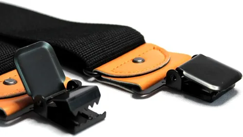 Miniatura 2 de Melo Tough - Tirantes de fuerza industrial para hombre, tirantes parciales elásticos para comerciante, tirantes de 2 pulgadas de ancho
