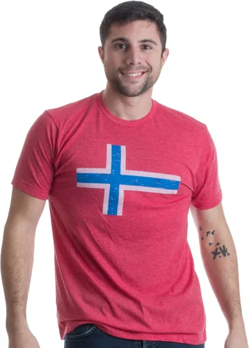 Miniatura 95 de Naciones del Mundo Camiseta Unisex con Símbolo de Bandera de Orgullo Nacional y Escudo para Hombres o Mujeres