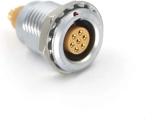Miniatura 9 de 1B FSG - Conector de empuje giratorio de 2 pines macho para cámara Kinemini 4k (2 pines, FSG)