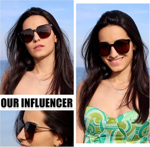 Miniatura 2 de Duco - Lentes de sol redondos vintage para mujeres y hombres con protección UV de moda para la playa