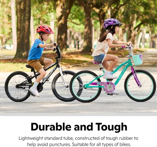 Miniatura 3 de Schwinn Tubo de repuesto para neumáticos de bicicleta, tubo interior de bicicleta, válvula Schrader, autosellante o básico, construcción duradera