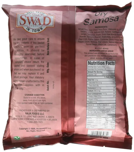 Miniatura 2 de Great Bazaar Swad Samosa Snacks, 2 libras