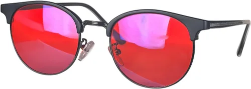 Miniatura 6 de SHINU Lentes de luz azul anti para mujer lente naranja para juegos o trabajo visión nocturna amarilla