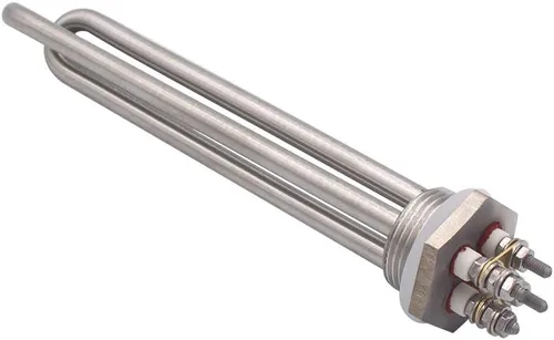 Miniatura 3 de DERNORD Calentador de inmersión de 12V 300W Elemento calentador de agua sumergible Elemento de calefacción de acero inoxidable con ajuste NPSM de 1