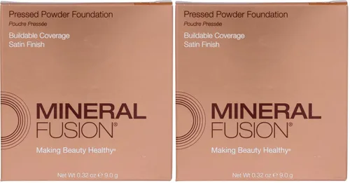 Miniatura 21 de Mineral Fusion Base de maquillaje en polvo prensado, Deep 1, piel media/bronceada con matices dorados, maquillaje de base que desafía la edad