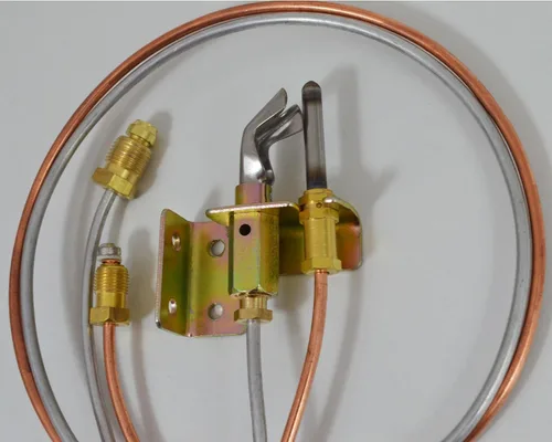 Miniatura 3 de Ensamblaje de piloto para calentador de agua, incluye termopar del piloto y tubería para gas natural