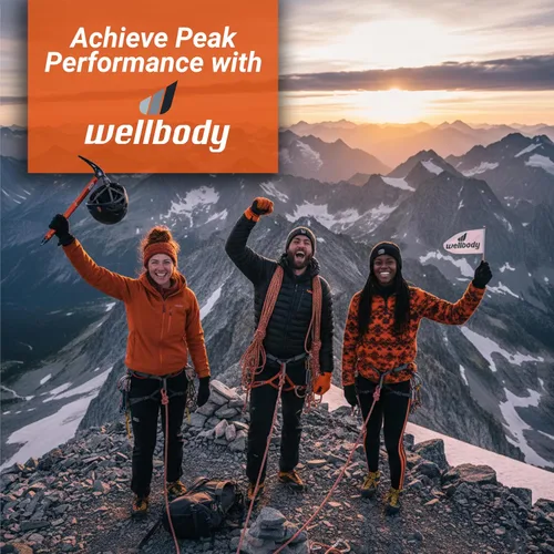 Miniatura 7 de Wellbody Masajeador de percusión de tejido profundo con tecnología de bola de calor, 3 opciones de velocidad, pistola de masaje portátil de mano