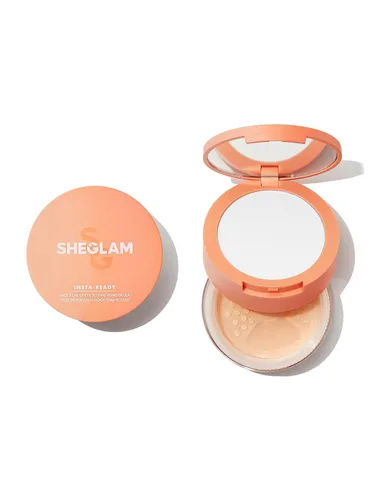 Miniatura 14 de SHEGLAM Insta-Ready - Polvo facial suelto debajo de los ojos, arena suave Arena lisa